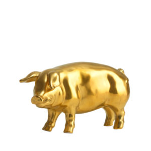 Gluecksschwein Gold